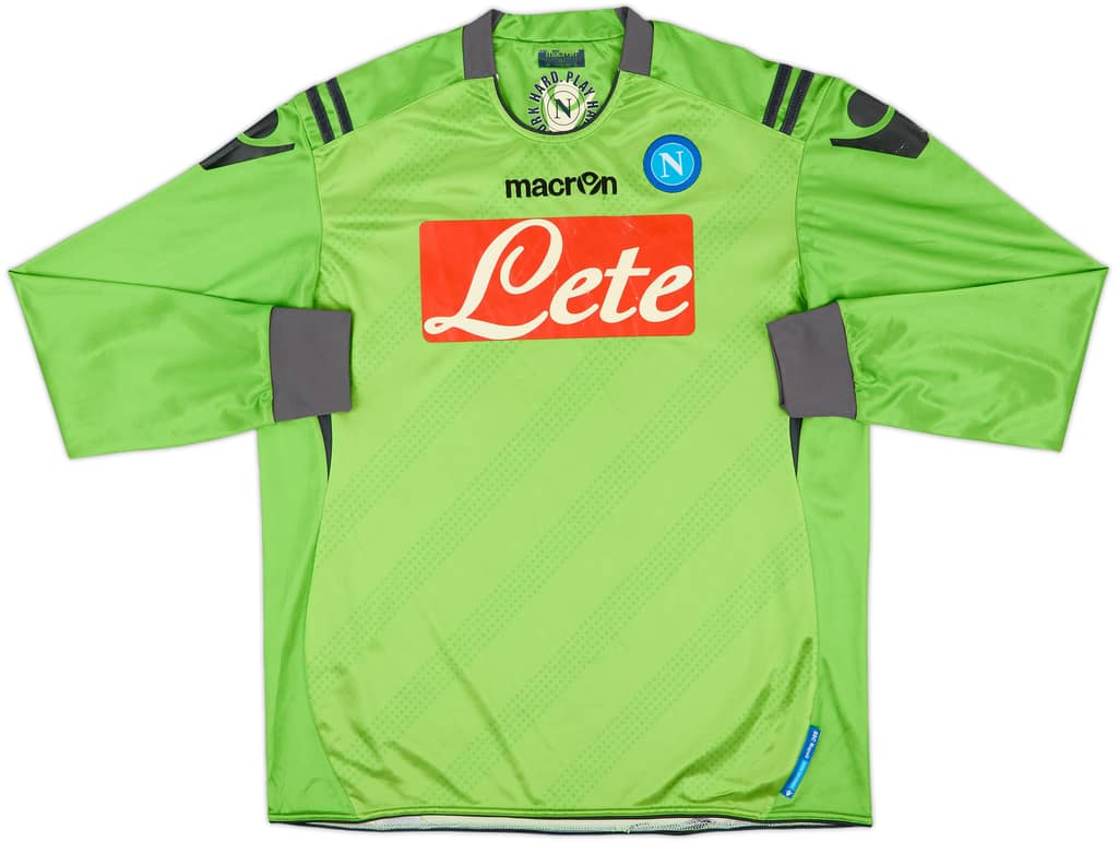 2011-12 Napoli GK Shirt - 5/10 - (S)