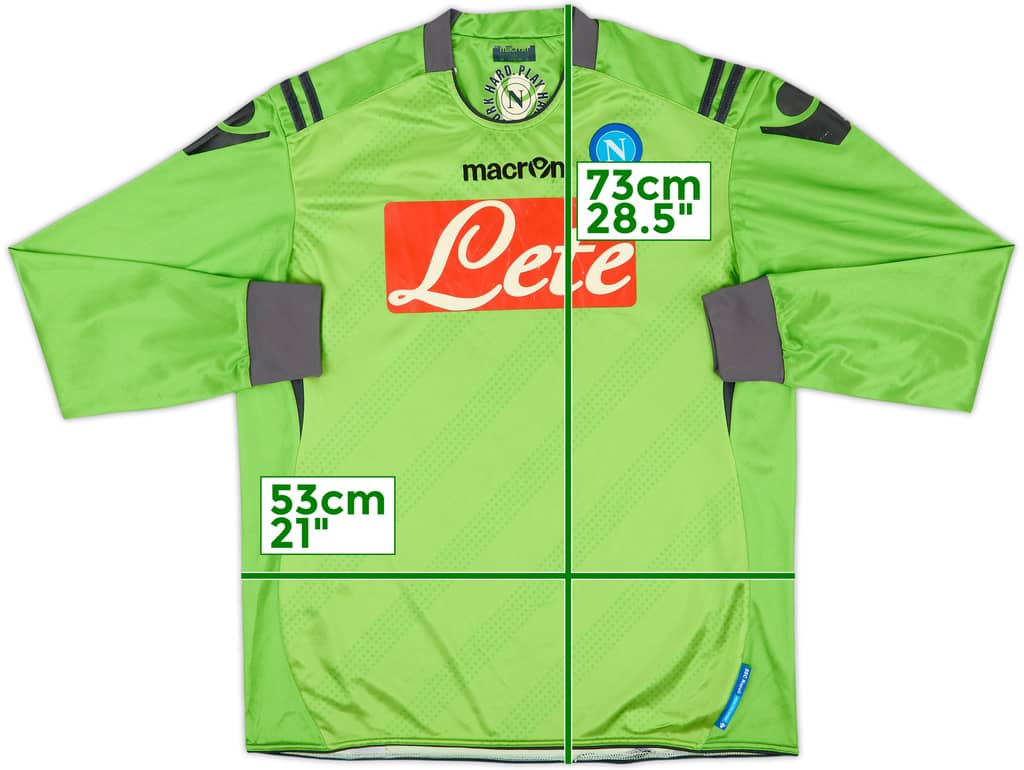 2011-12 Napoli GK Shirt - 5/10 - (S)