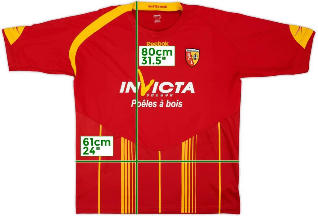 2009-10 Lens Home Shirt - 9/10 - (XXL)