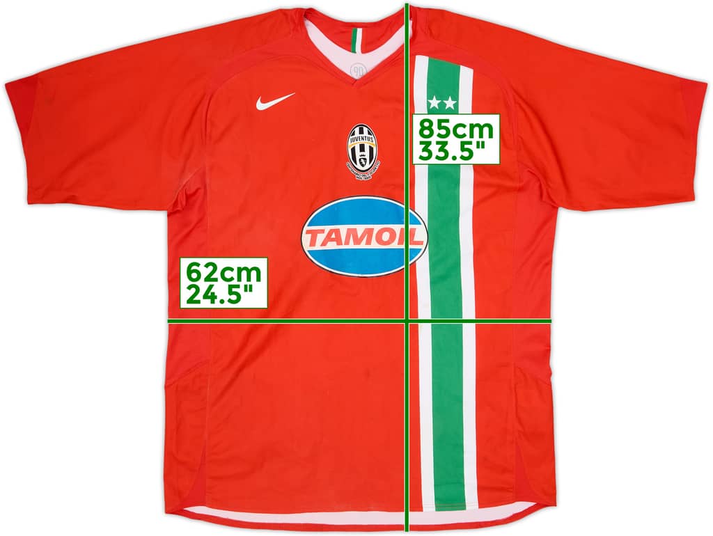 2005-06 Juventus Away Shirt - 6/10 - (XL)