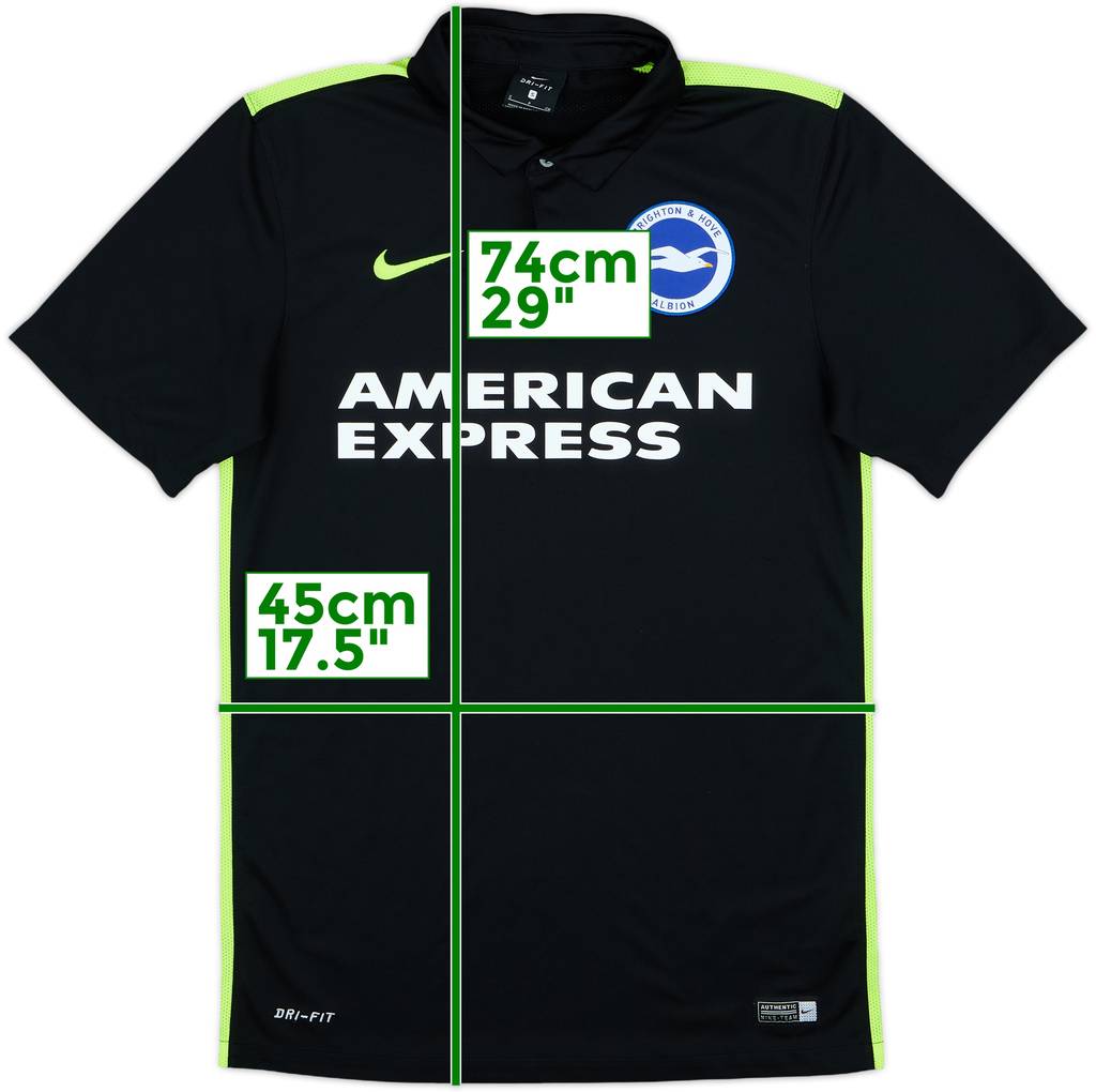 2016-17 Brighton Away Shirt - 9/10 - (S)