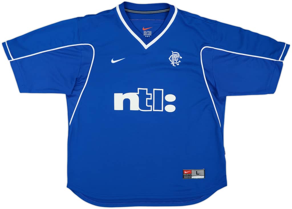 1999-01 Rangers Home Shirt - 8/10 - (L)