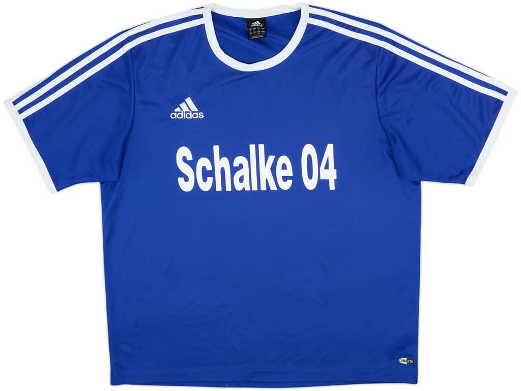 2004-05 Schalke adidas Training Shirt - 8/10 - (L)