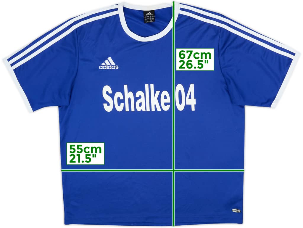2004-05 Schalke adidas Training Shirt - 8/10 - (L)