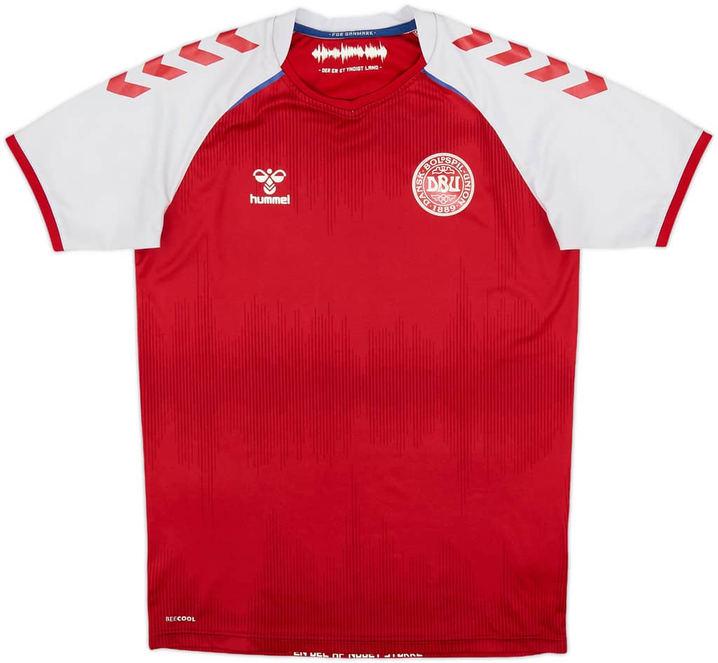 2020-21 Denmark Home Shirt - 5/10 - (XL.Boys)