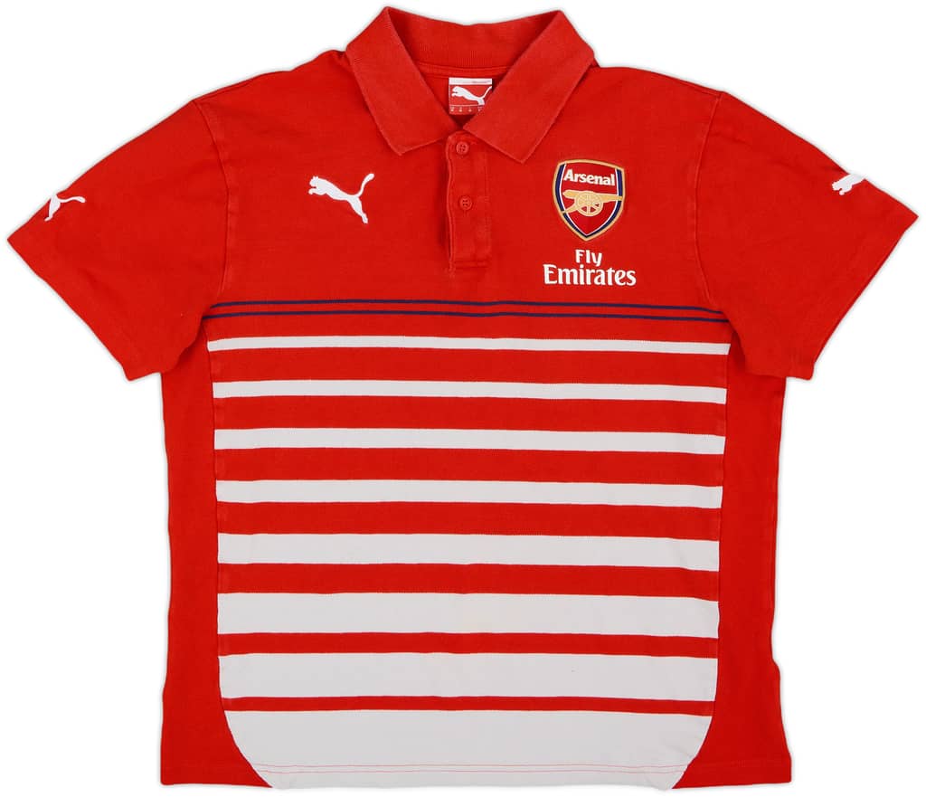 2014-15 Arsenal Puma Polo Shirt - 9/10 - (M)