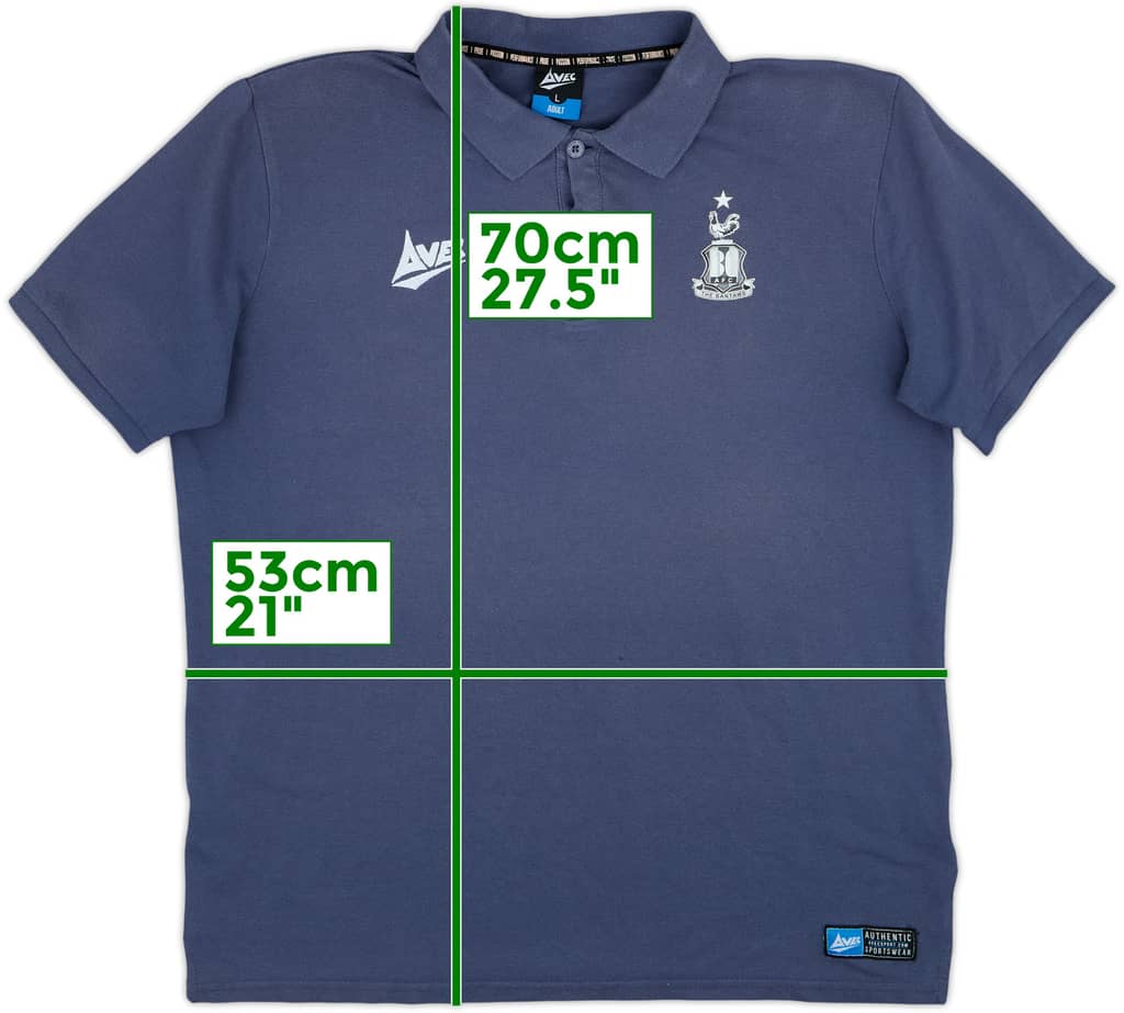 2019-20 Bradford Avec Polo Shirt - 9/10 - (L)