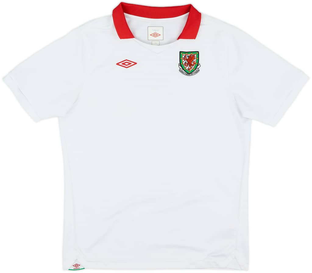 2010-11 Wales Away Shirt - 9/10 - (XL.Boys)