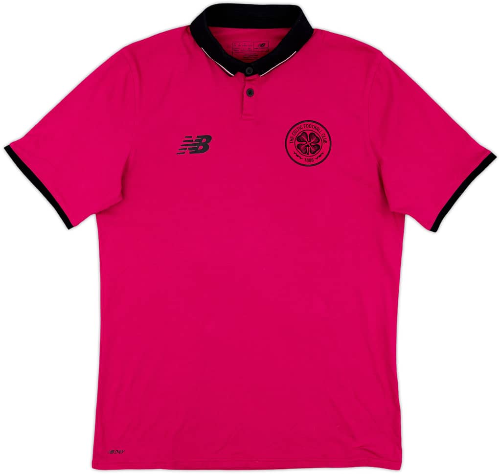 2019-20 Celtic New Balance Polo Shirt - 8/10 - (M)