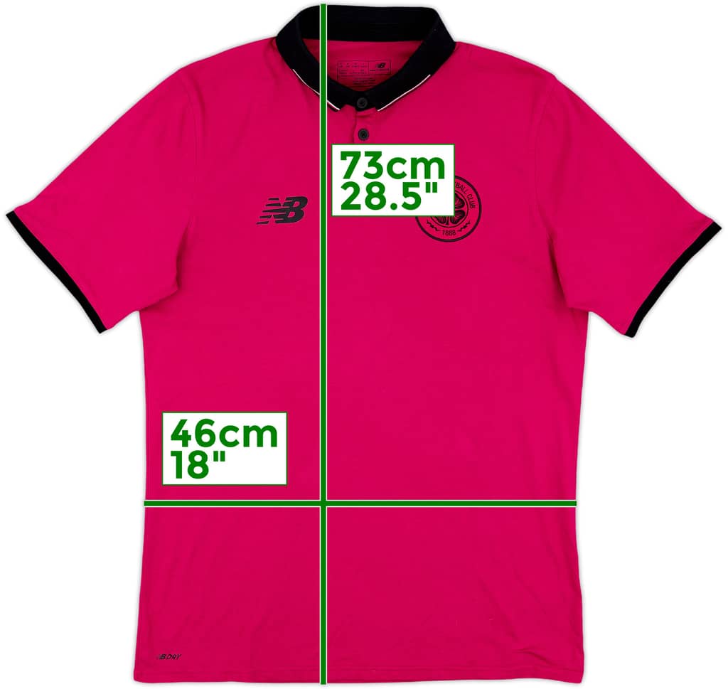 2019-20 Celtic New Balance Polo Shirt - 8/10 - (M)