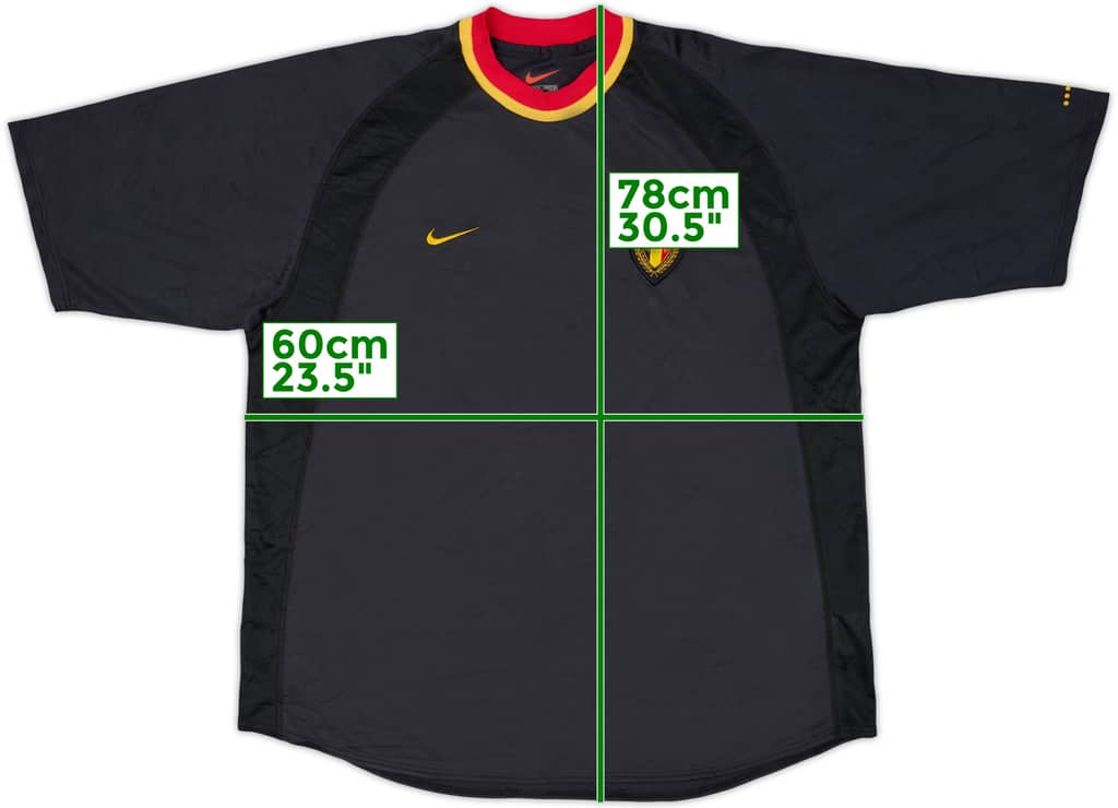 2000-02 Belgium Away Shirt - 8/10 - (XL)