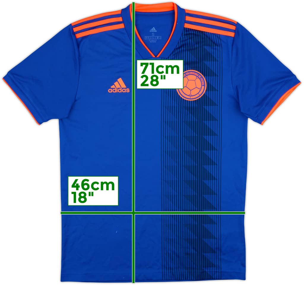 2018-19 Colombia Away Shirt - 8/10 - (S)