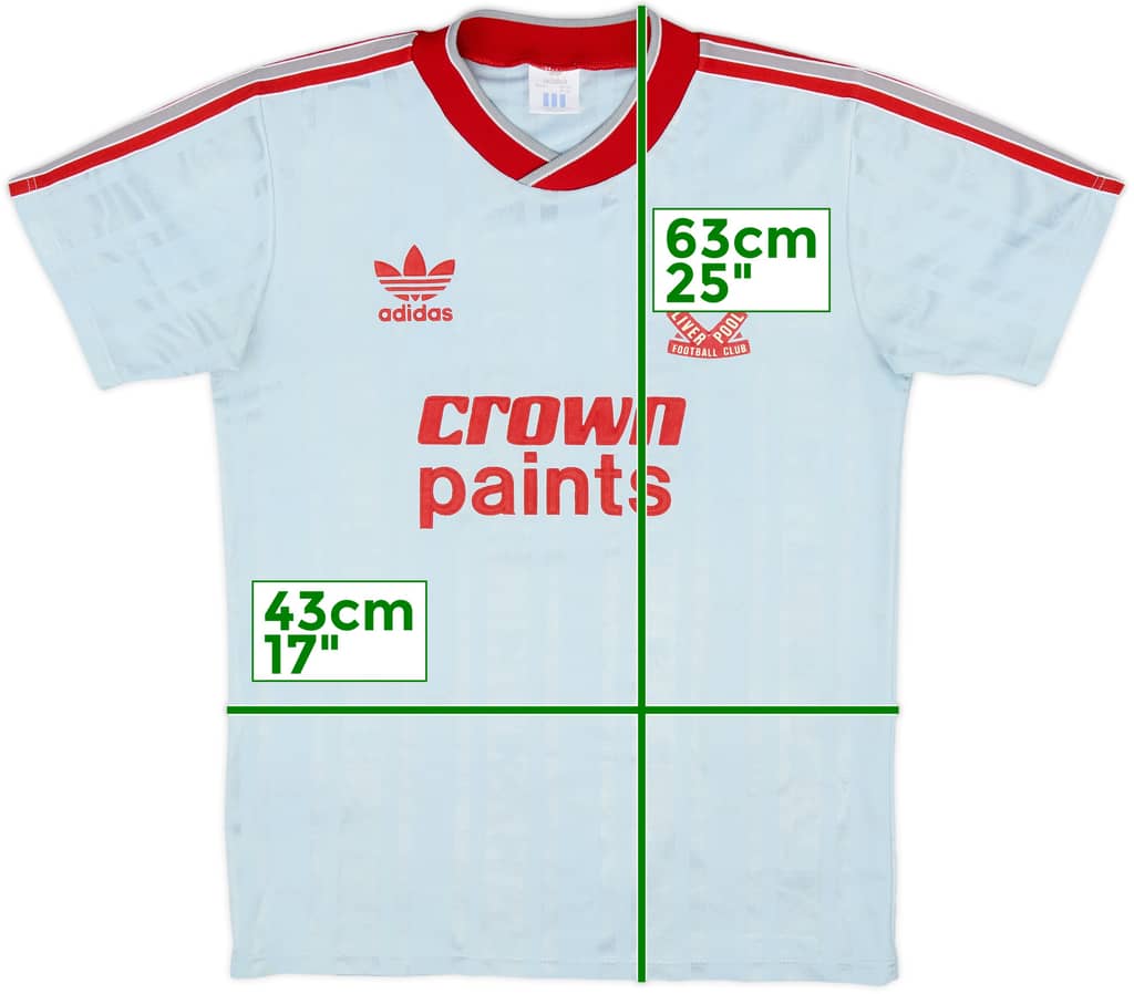 1987-88 Liverpool Away Shirt - 8/10 - (S)