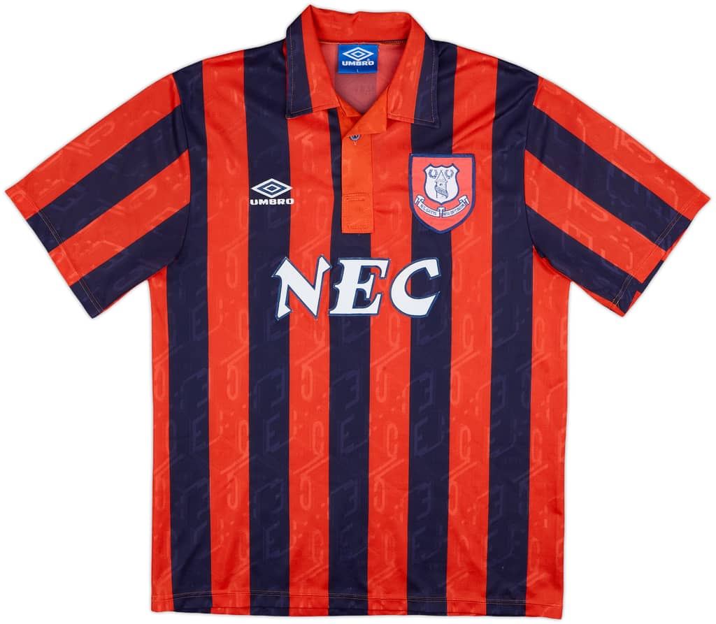 1992-94 Everton Away Shirt - 9/10 - (L)