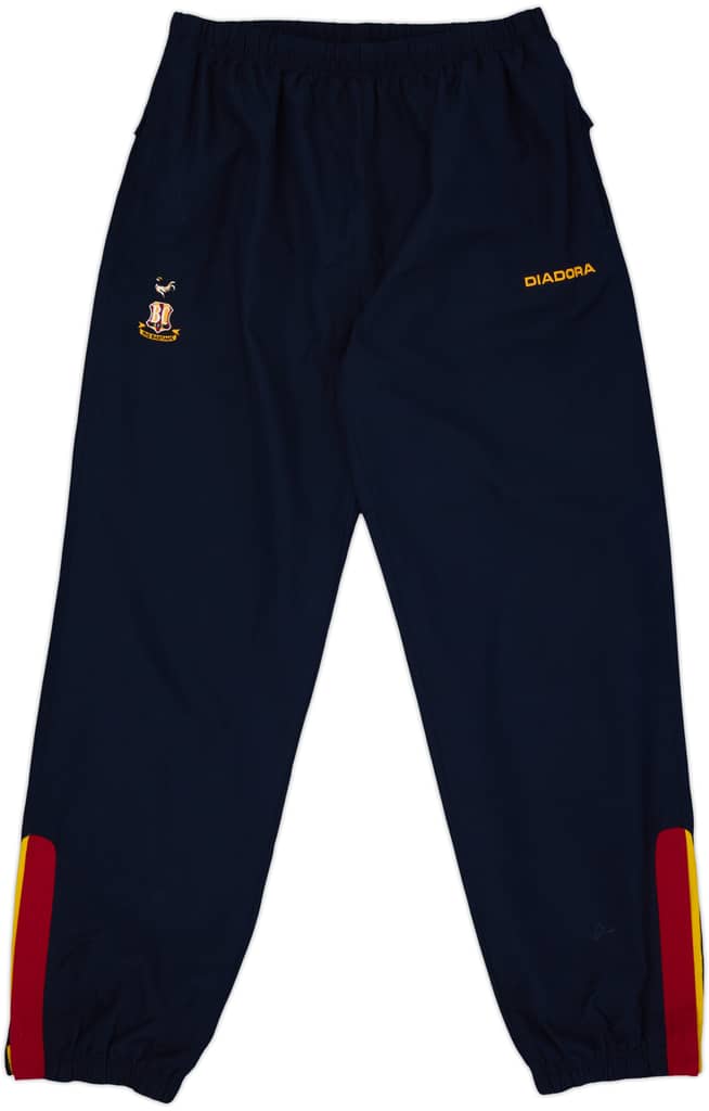 2004-05 Bradford City Diadora Track Pants/Bottoms - 8/10 - (XL)