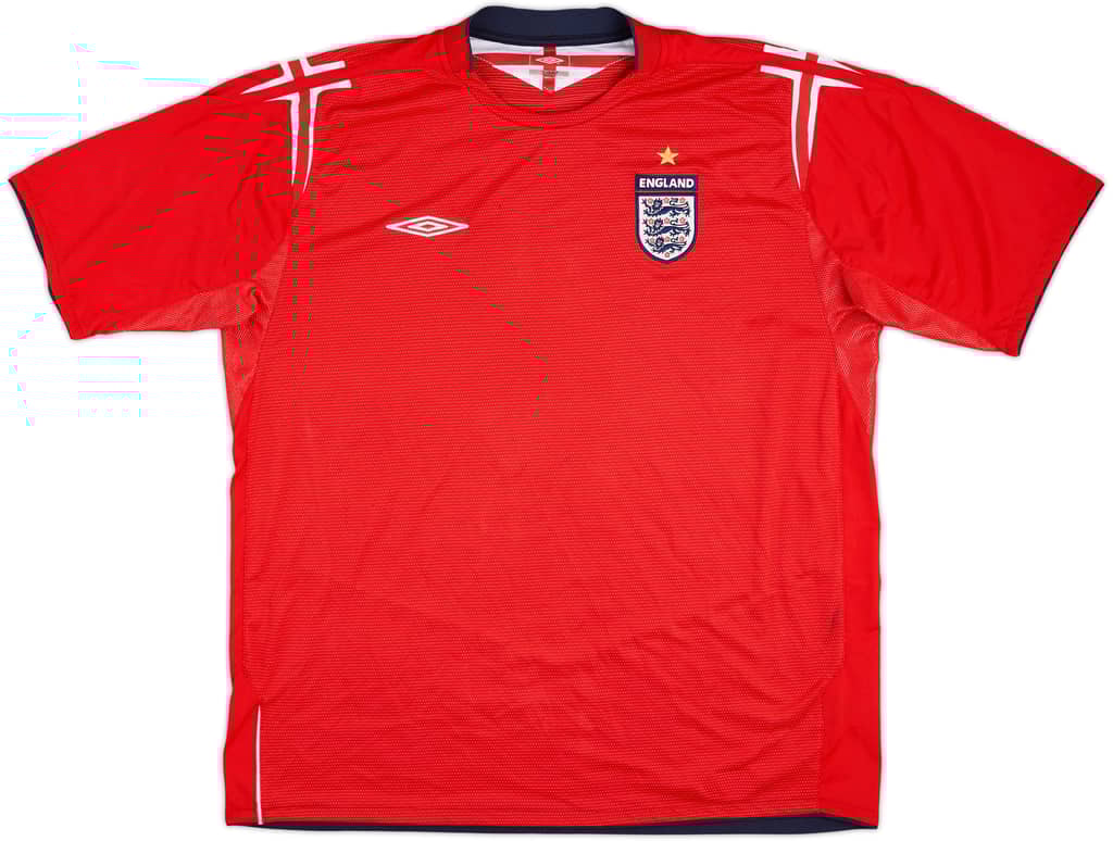 2004-06 England Away Shirt - 5/10 - (XXL)