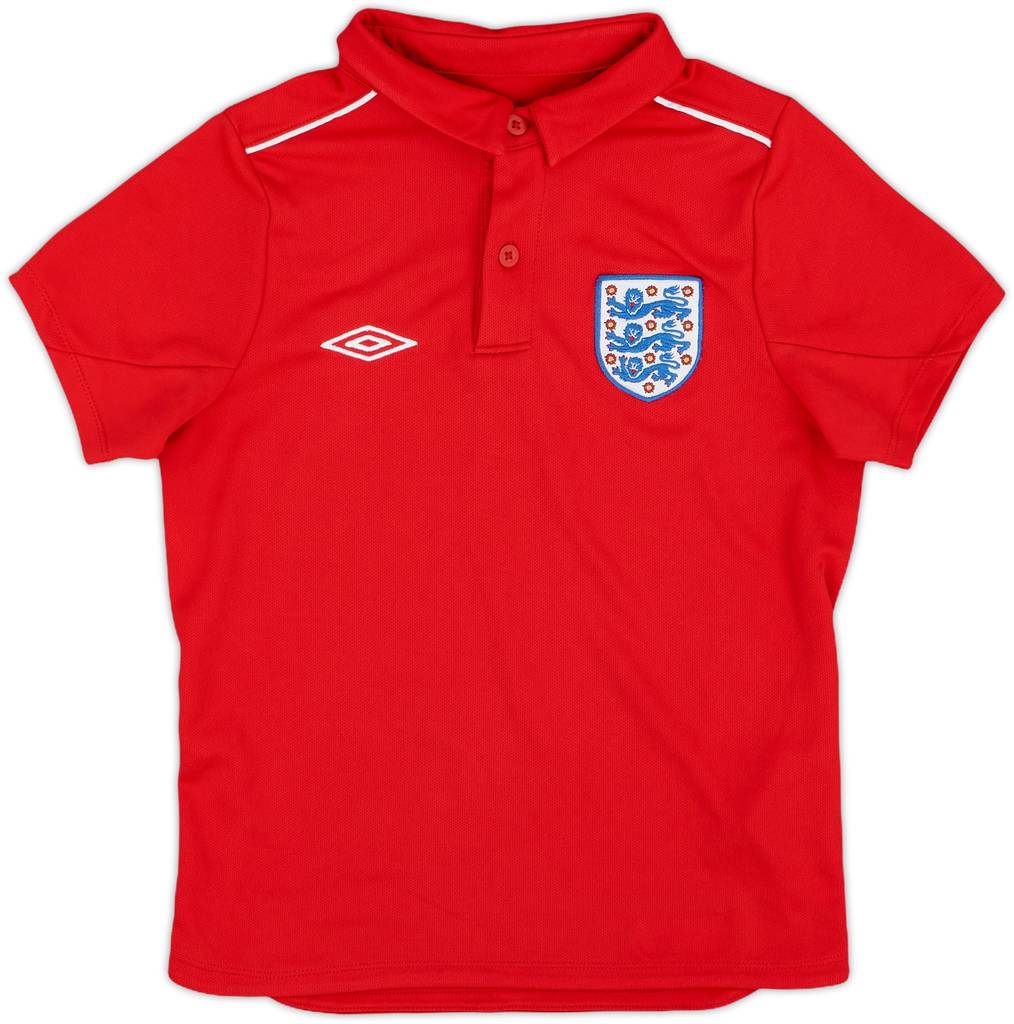 2010-11 England Umbro Polo Shirt - 10/10 - (S.Boys)