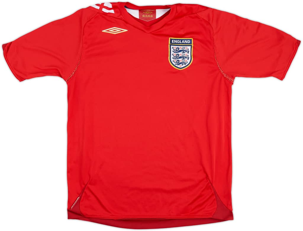 2006-08 England Away Shirt - 5/10 - (M)
