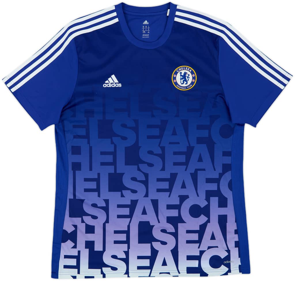 2015-16 Chelsea adizero Training Shirt - 8/10 - (XL)