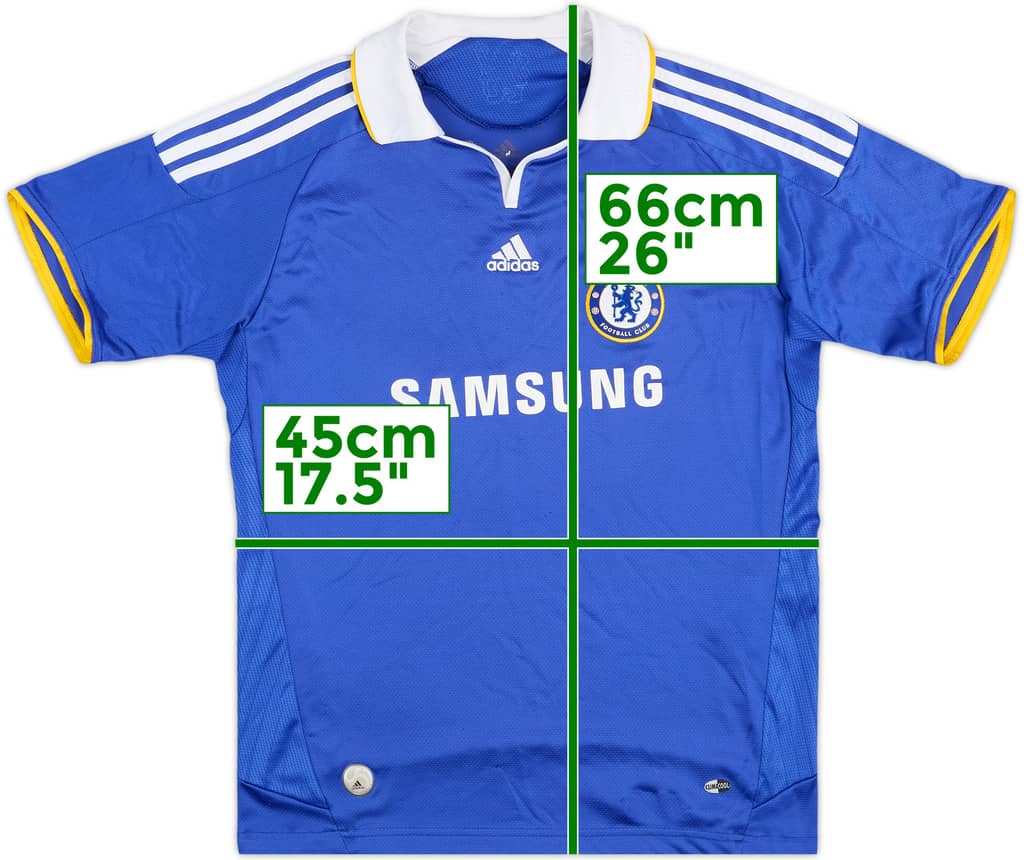 2008-09 Chelsea Camiseta Local - 8/10 - (M.Boys)