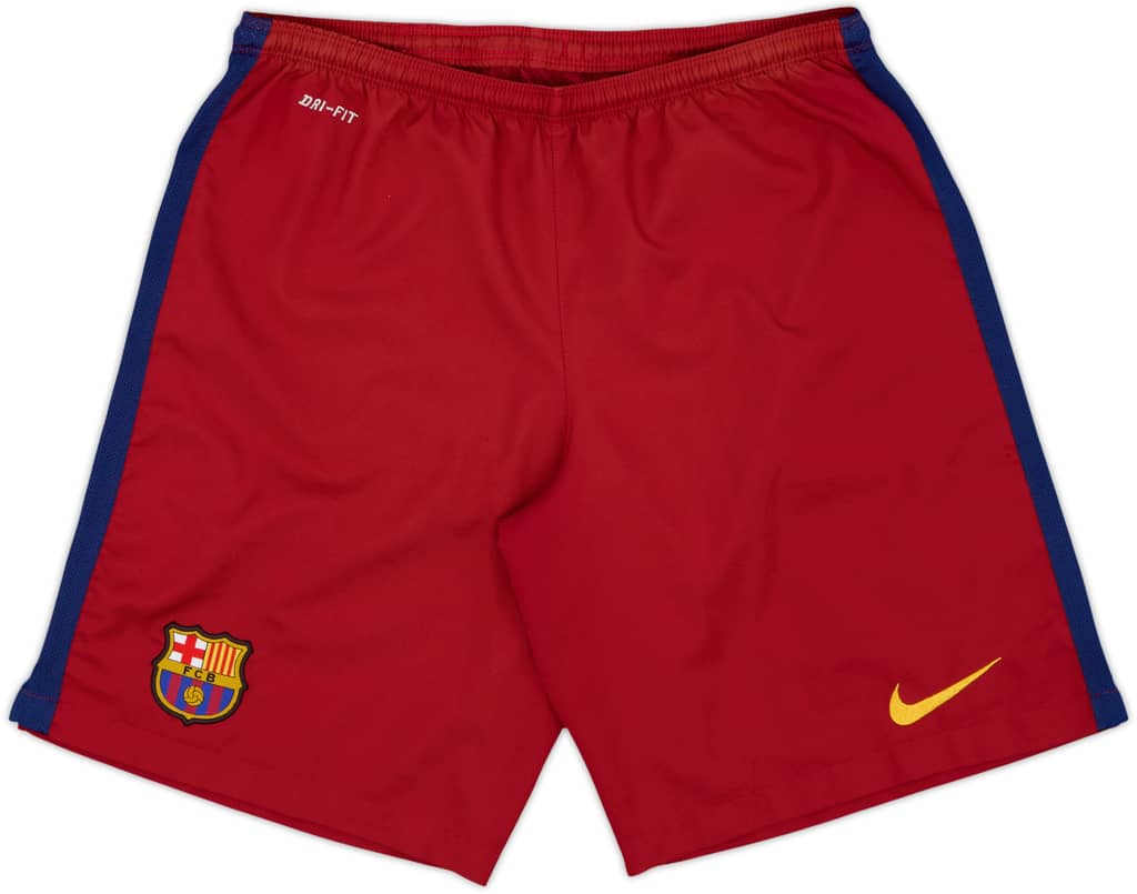 2015-16 Barcelona Home Shorts - 9/10 - (M)