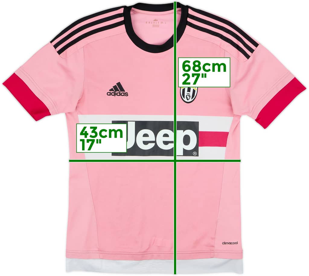 2015-16 Juventus Away Shirt - 6/10 - (XS)