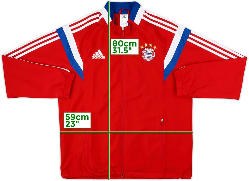 2014-15 Bayern Munich adidas Track Jacket - 9/10 - (L)