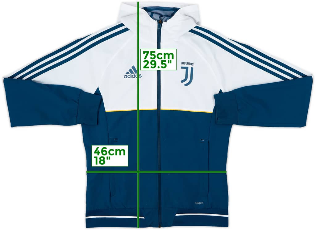 2017-18 Juventus adidas Track Jacket - 7/10 - (S)