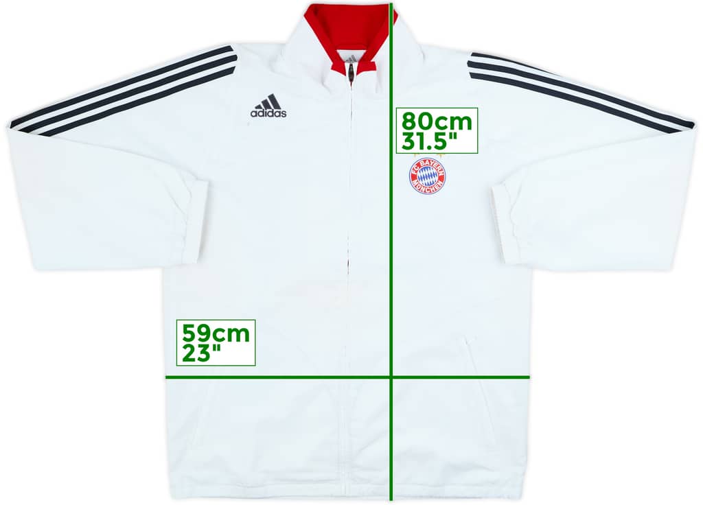 2007-08 Bayern Munich adidas Track Jacket - 7/10 - (L)