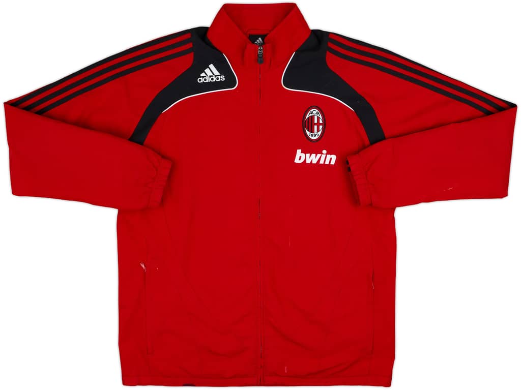 2008-09 AC Milan adidas Track Jacket - 7/10 - (L)