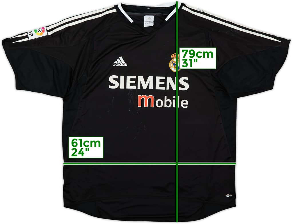 2004-05 Real Madrid Away Shirt - 4/10 - (XL)