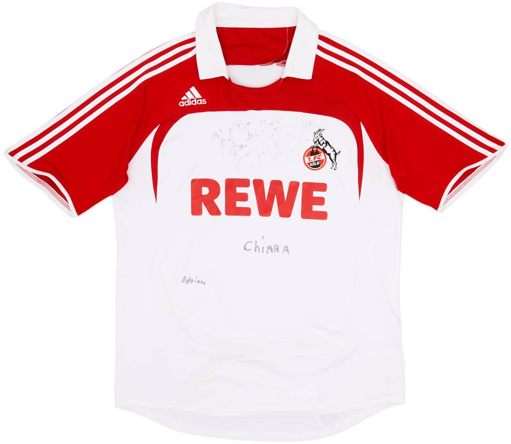 2007-08 FC Koln Signed Away Shirt - 7/10 - (L)