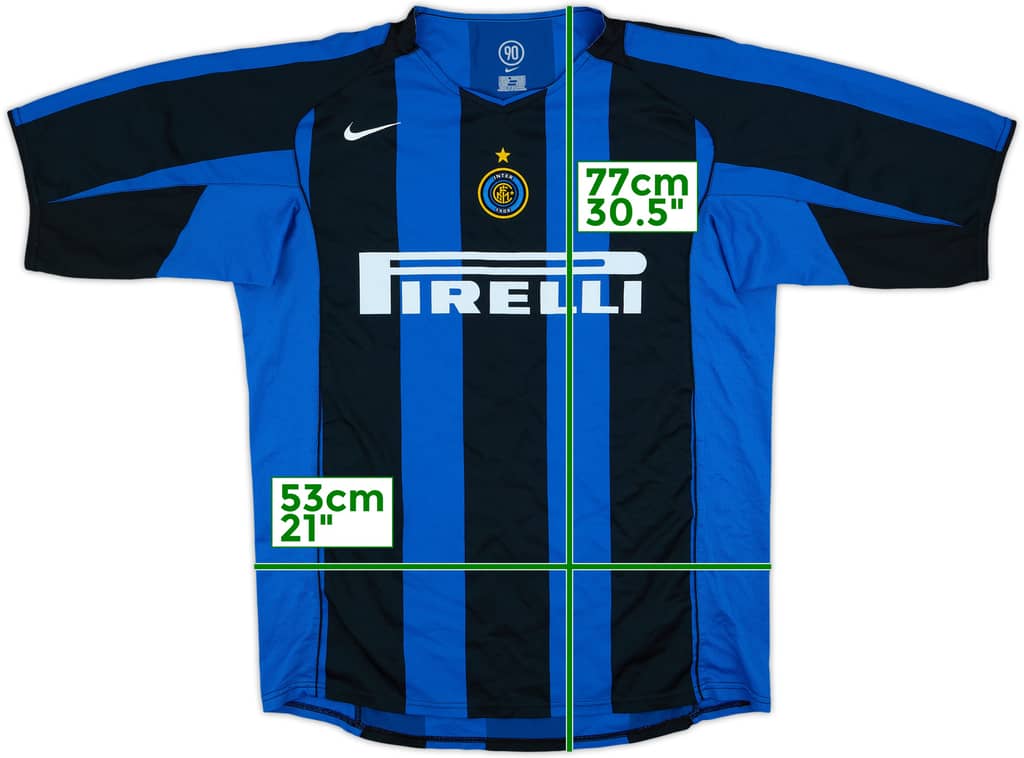 2004-05 Inter Milan Home Shirt - 8/10 - (XL)
