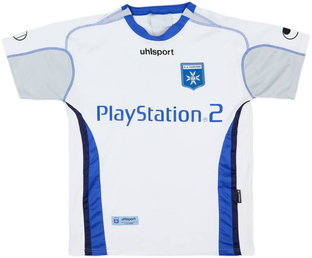 2004-05 Auxerre Home Shirt - 7/10 - (L)