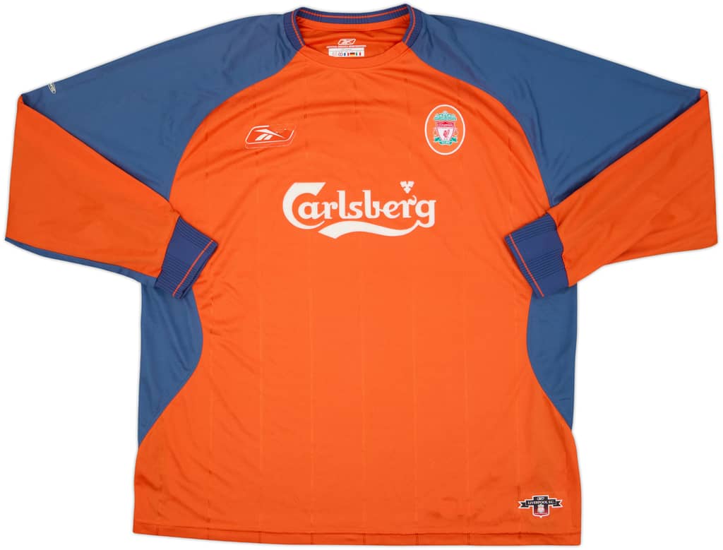 2002-03 Liverpool GK Shirt - 4/10 - (XL)