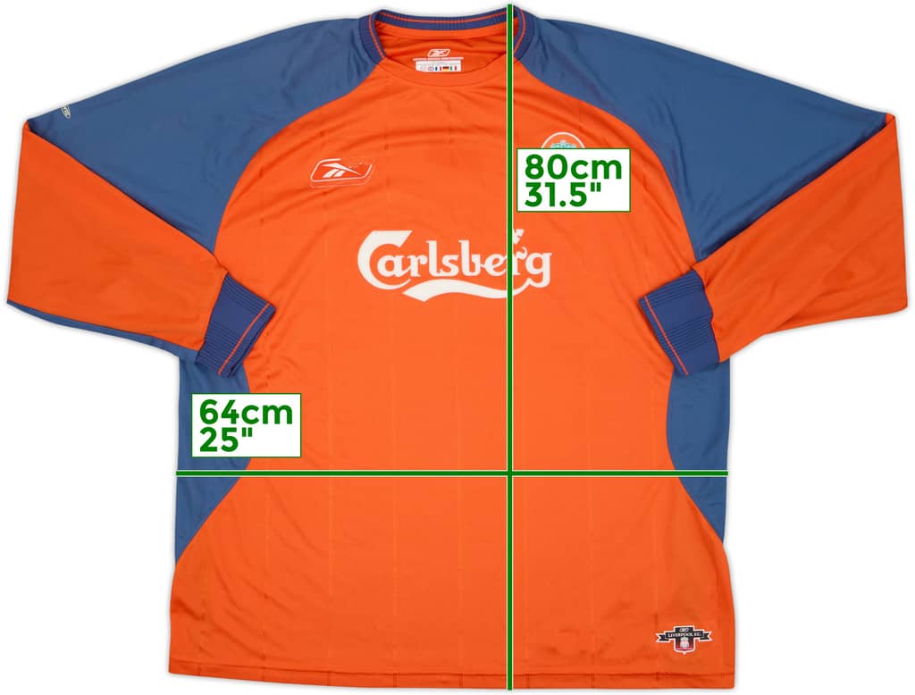 2002-03 Liverpool GK Shirt - 4/10 - (XL)