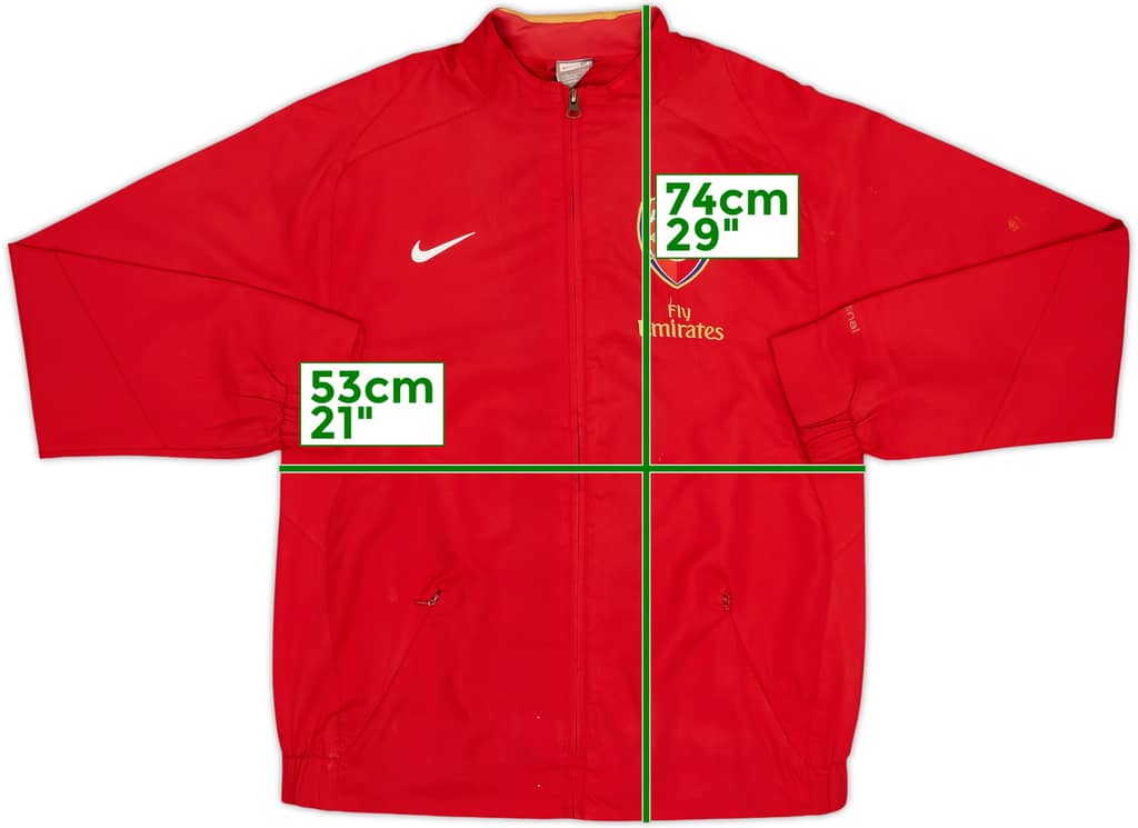 2008-09 Arsenal Nike Track Jacket - 7/10 - (M)
