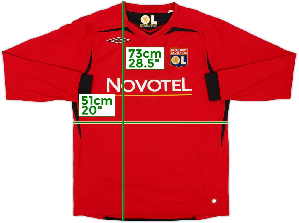 2007-08 Lyon GK Shirt - 9/10 - (M)
