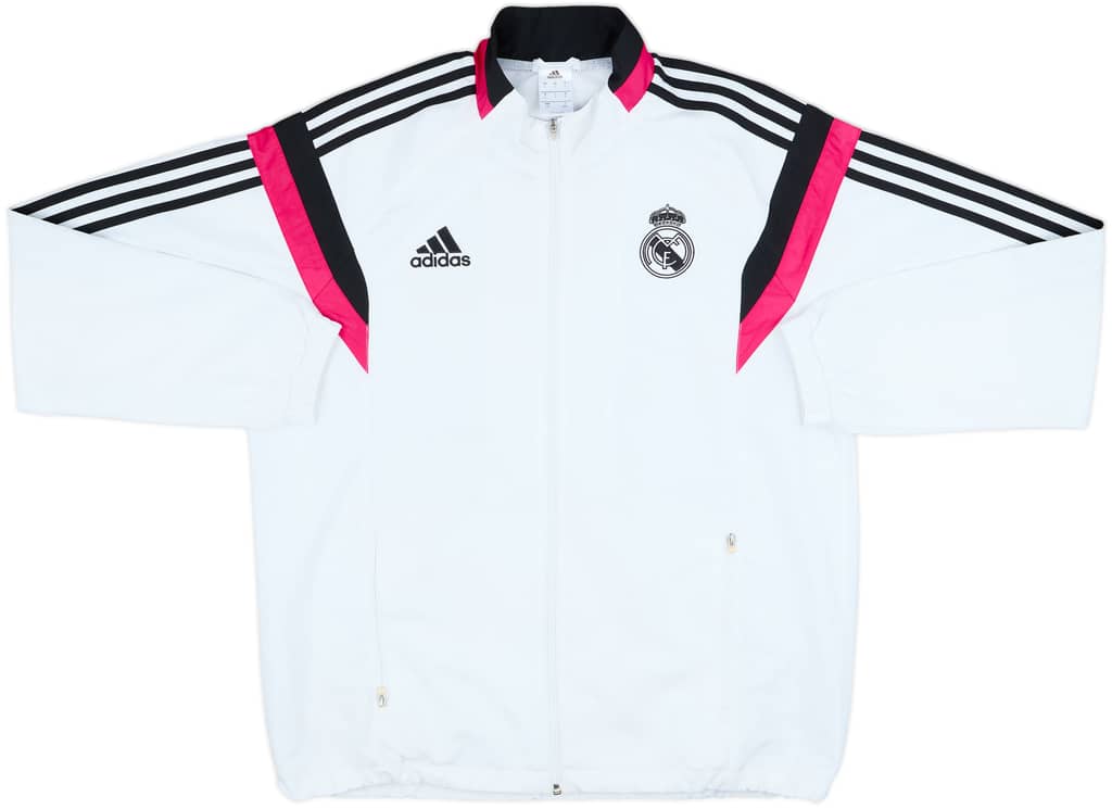 2014-15 Real Madrid adidas Track Jacket - 8/10 - (L)