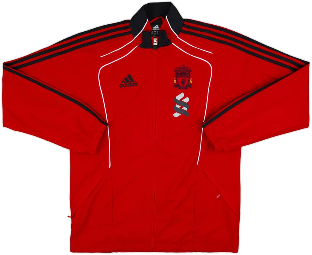 2010-11 Liverpool adidas Track Jacket - 10/10 - (M)