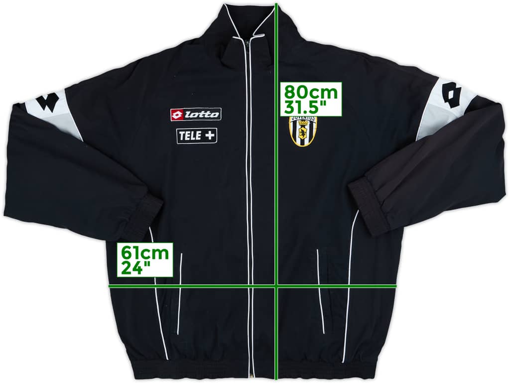 2000-01 Juventus Kappa Track Jacket - 8/10 - (XL)