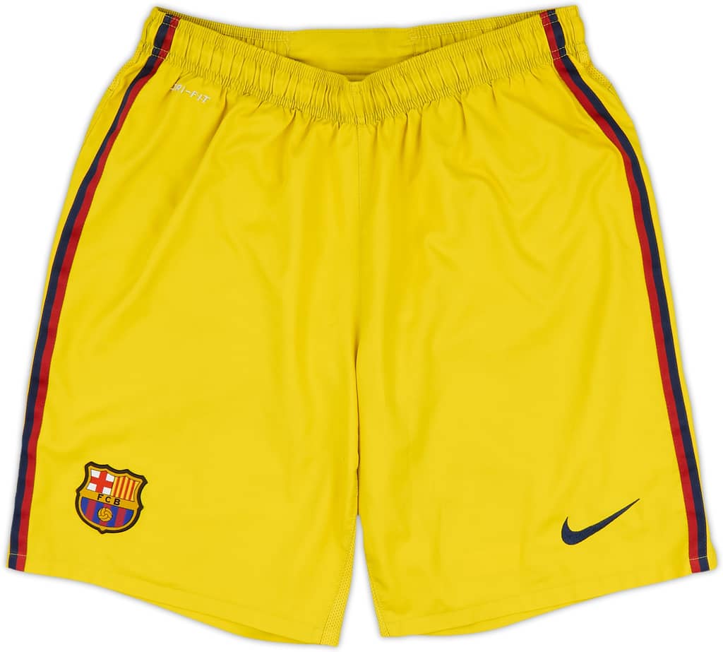 2012-13 Barcelona Away Shorts - 9/10 - (L)