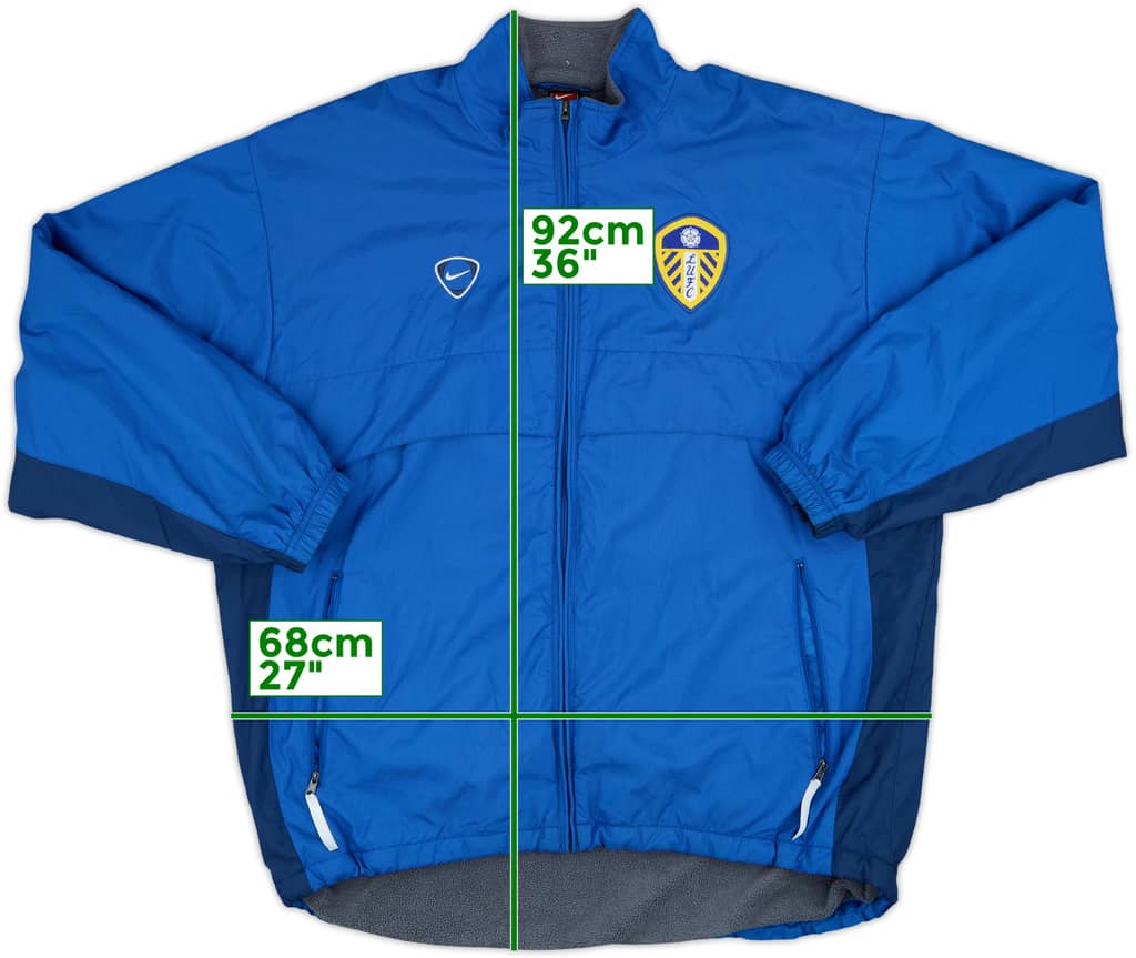 2000-01 Leeds Nike Padded Bench Coat - 9/10 - (XL)