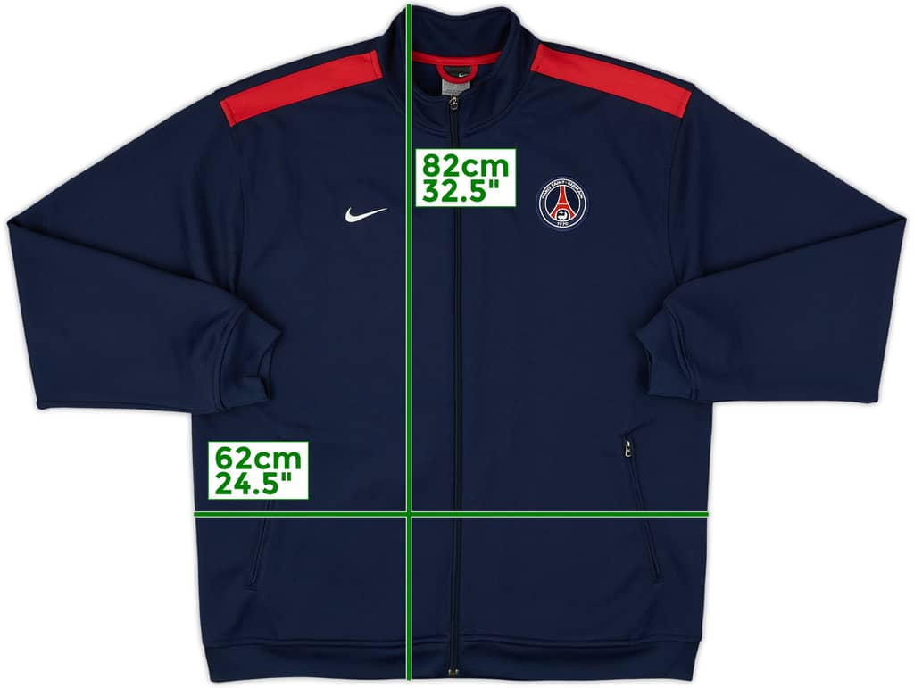 2004-05 Paris Saint-Germain Nike Track Jacket - 8/10 - (XL)
