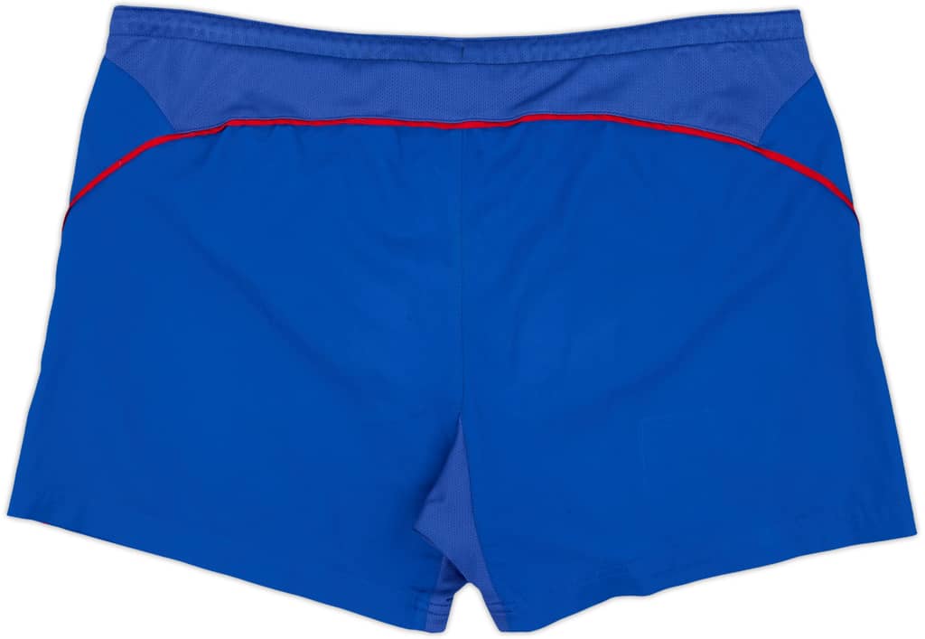 2004-05 Atletico Madrid Home Shorts - 4/10 - (L)