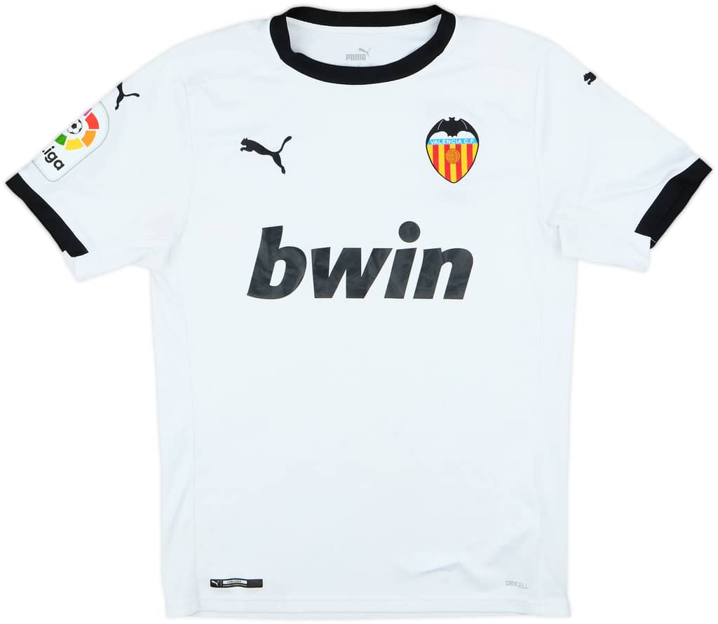 2020-21 Valencia Home Shirt - 8/10 - (S)
