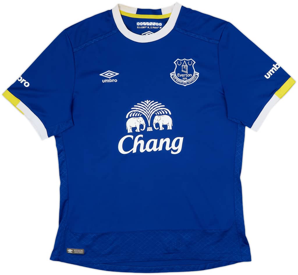 2016-17 Everton Home Shirt - 8/10 - (Women's L)