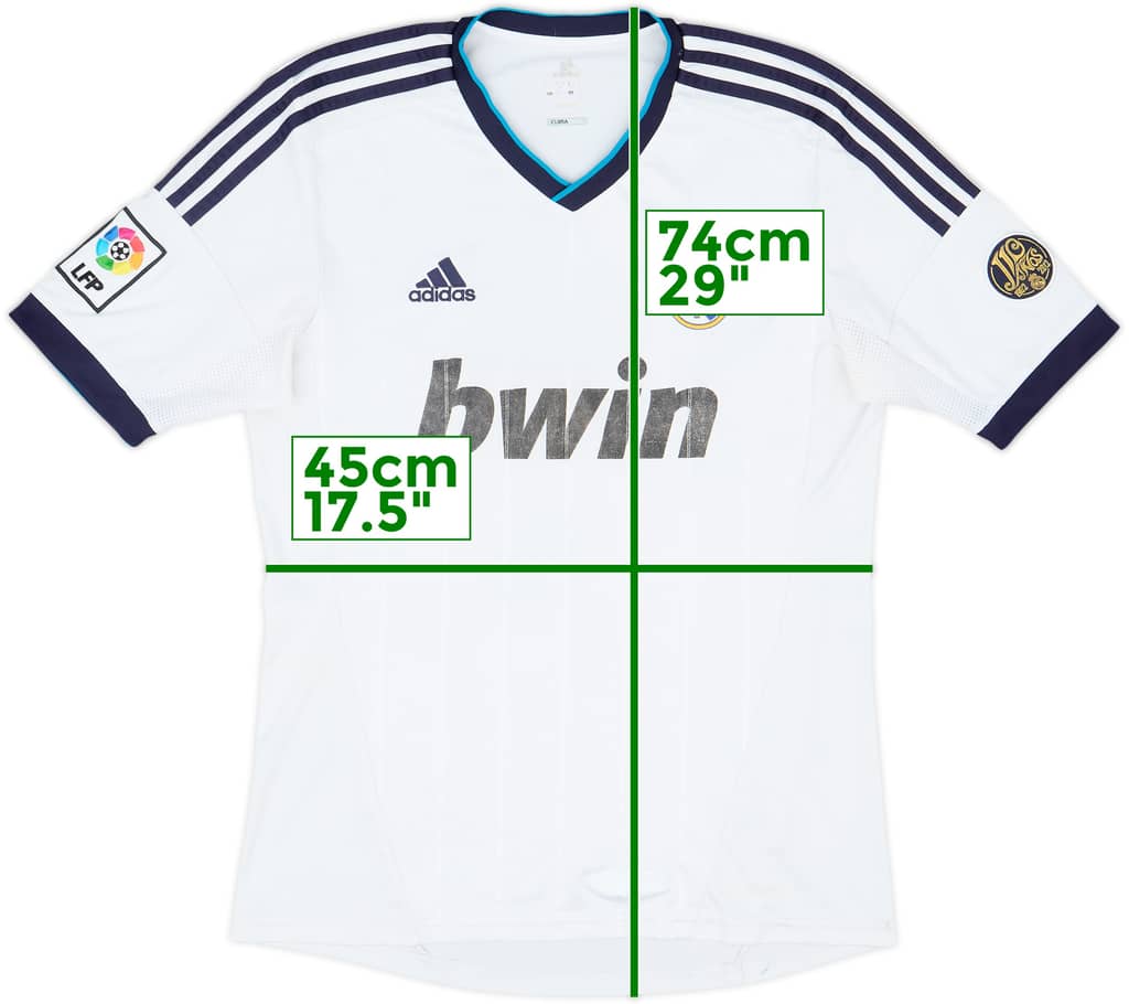 2012-13 Real Madrid Home Shirt - 5/10 - (M)