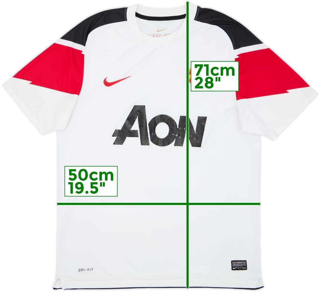 2010-12 Manchester United Away Shirt - 5/10 - (M)