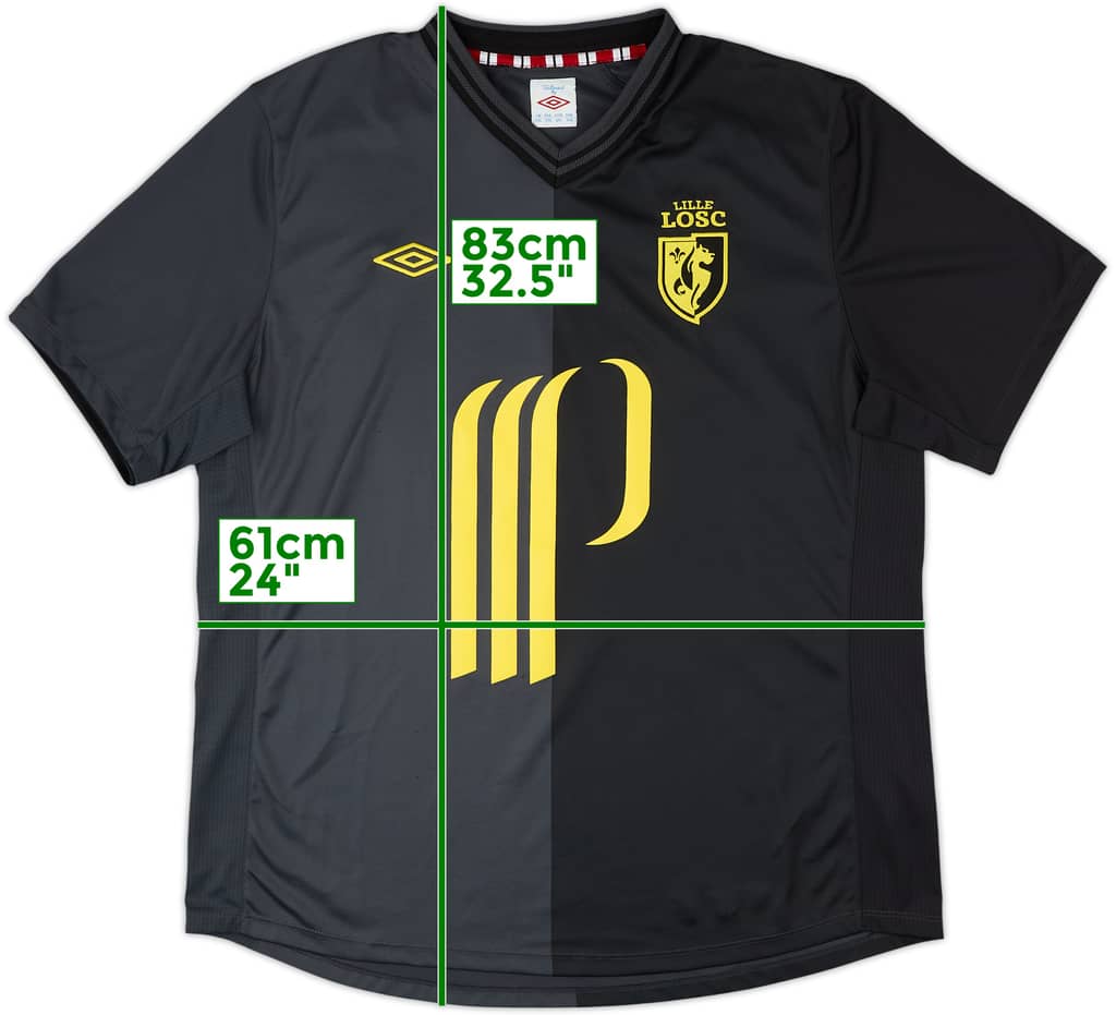2012-13 Lille Third Shirt - 9/10 - (XXL)